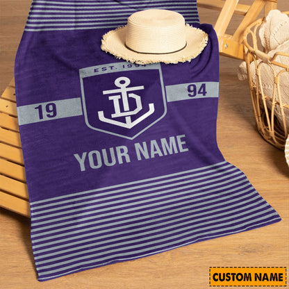 LIMITED EDITION - NEW 09 FMDK PERSONALIZED BATH TOWEL GIFT FOR FANS