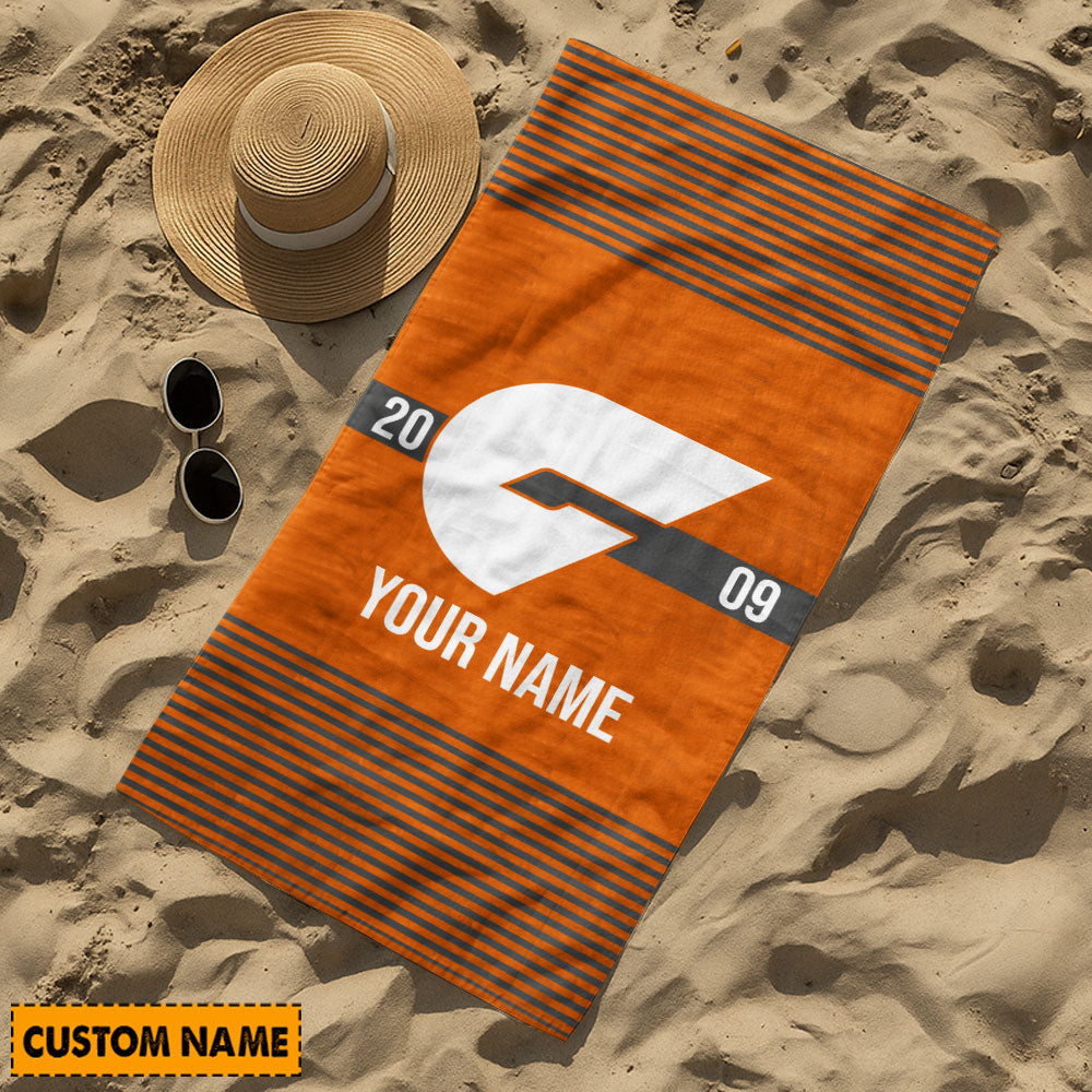 LIMITED EDITION - NEW 19 GWSG PERSONALIZED BATH TOWEL GIFT FOR FANS