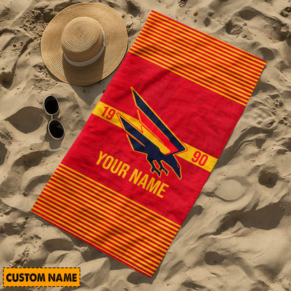 LIMITED EDITION - NEW 01 ALC PERSONALIZED BATH TOWEL GIFT FOR FANS