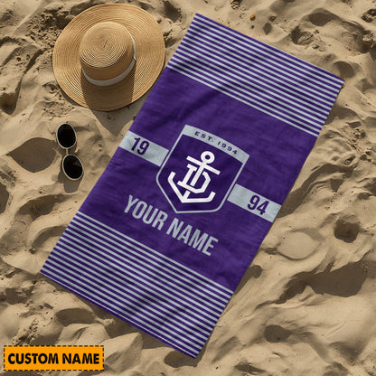 LIMITED EDITION - NEW 09 FMDK PERSONALIZED BATH TOWEL GIFT FOR FANS