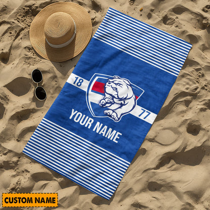 LIMITED EDITION - NEW 17 WTBD PERSONALIZED BATH TOWEL GIFT FOR FANS