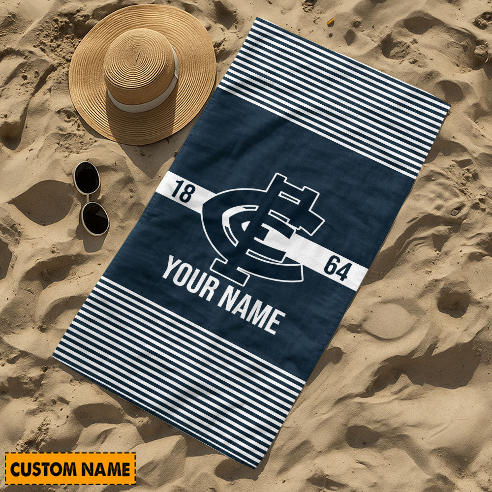 LIMITED EDITION - NEW 08 CTB PERSONALIZED BATH TOWEL GIFT FOR FANS