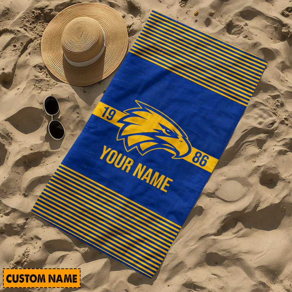 LIMITED EDITION - NEW 16 WCE PERSONALIZED BATH TOWEL GIFT FOR FANS