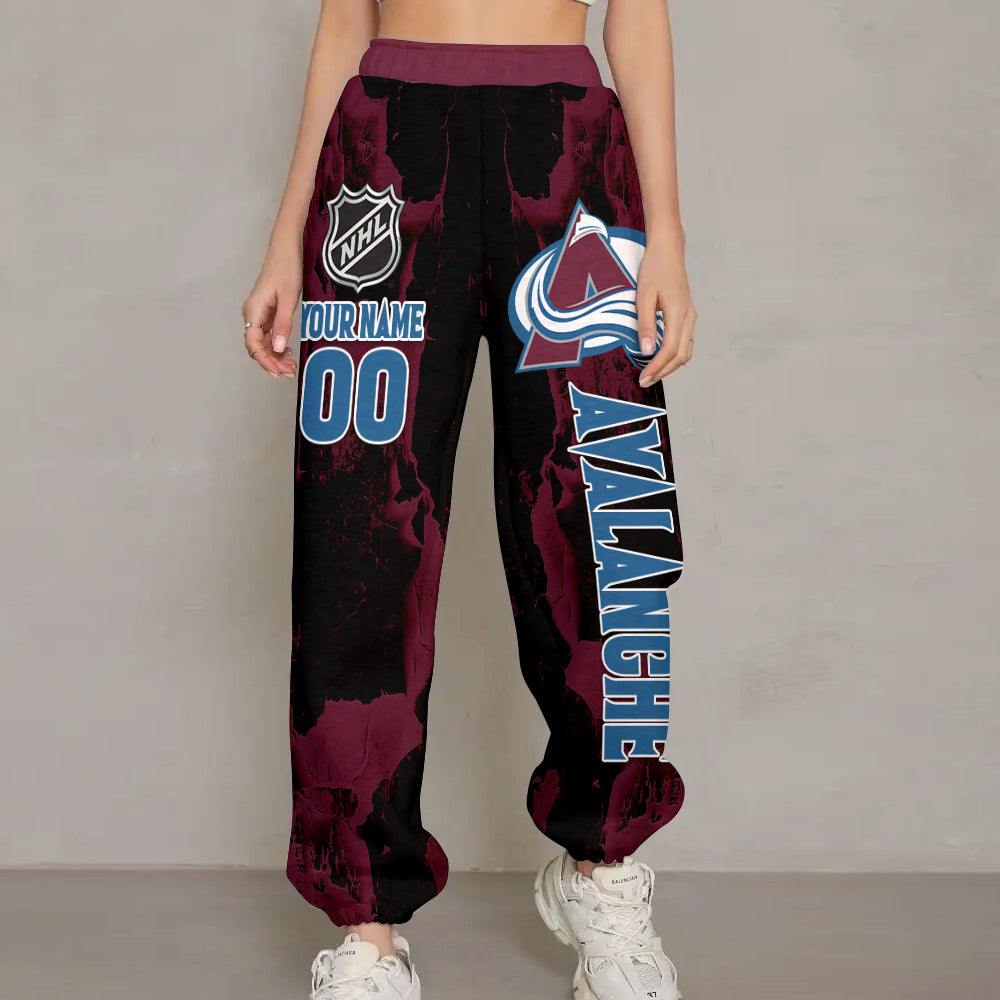 Unisex Adult NHL New Personalized Long Pants