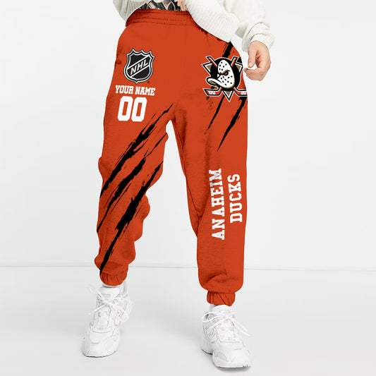 Unisex Adult NHL New Personalized Long Pants