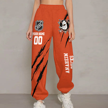 Unisex Adult NHL New Personalized Long Pants