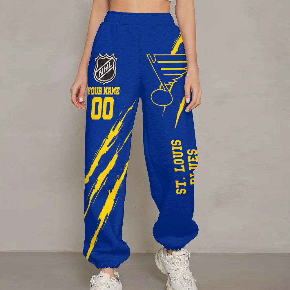 Unisex Adult NHL New Personalized Long Pants