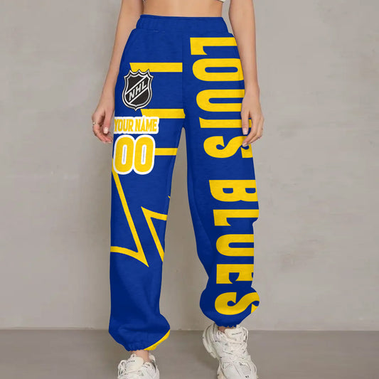 Unisex Adult NHL New Personalized Long Pants