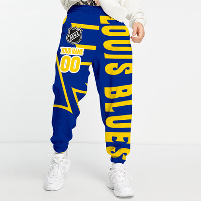 Unisex Adult NHL New Personalized Long Pants