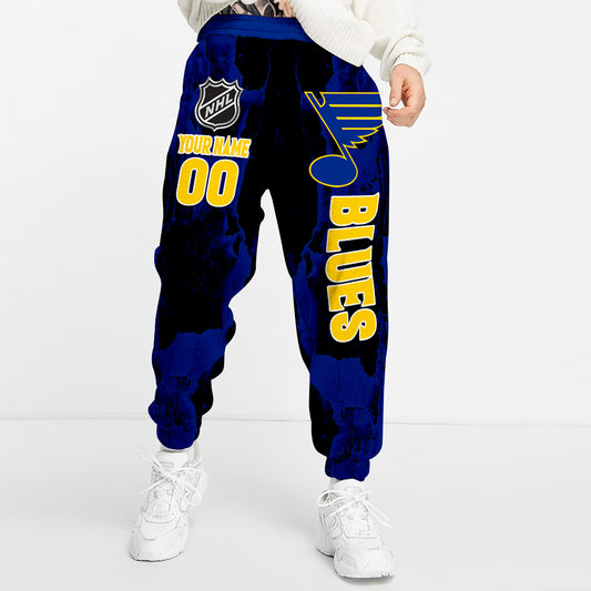 Unisex Adult NHL New Personalized Long Pants