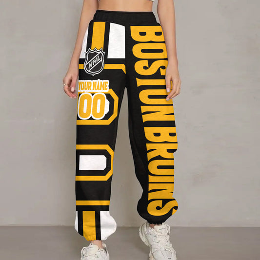 Unisex Adult NHL New Personalized Long Pants