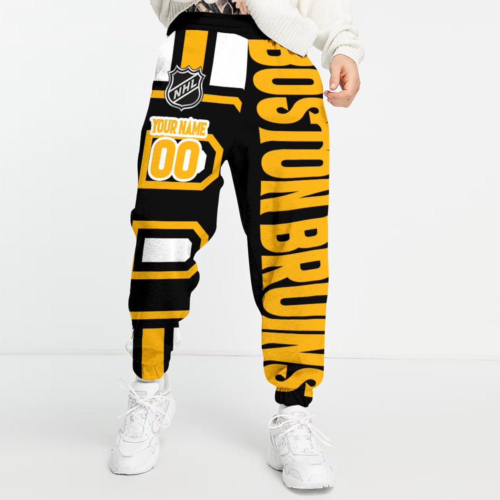 Unisex Adult NHL New Personalized Long Pants