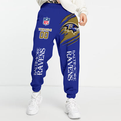 Unisex Adult NHL New Personalized Long Pants