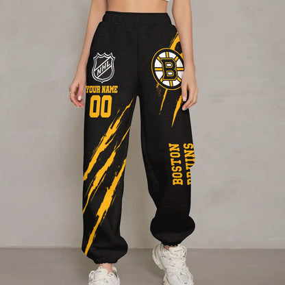 Unisex Adult NHL New Personalized Long Pants
