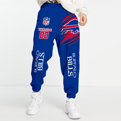 Unisex Adult NHL New Personalized Long Pants