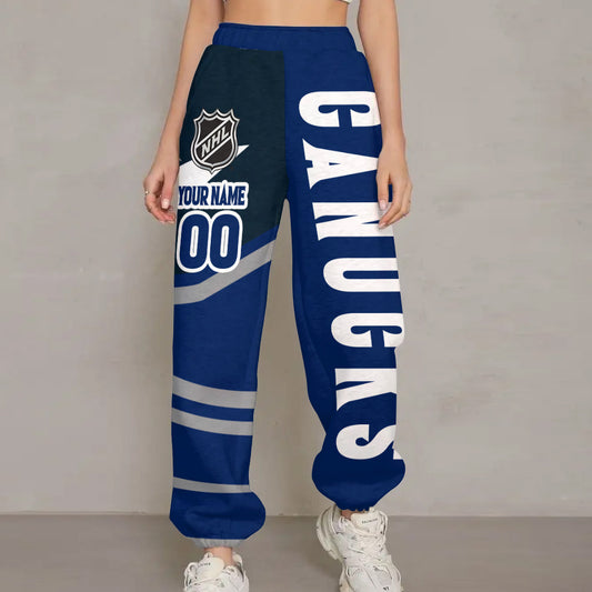 Unisex Adult NHL New Personalized Long Pants