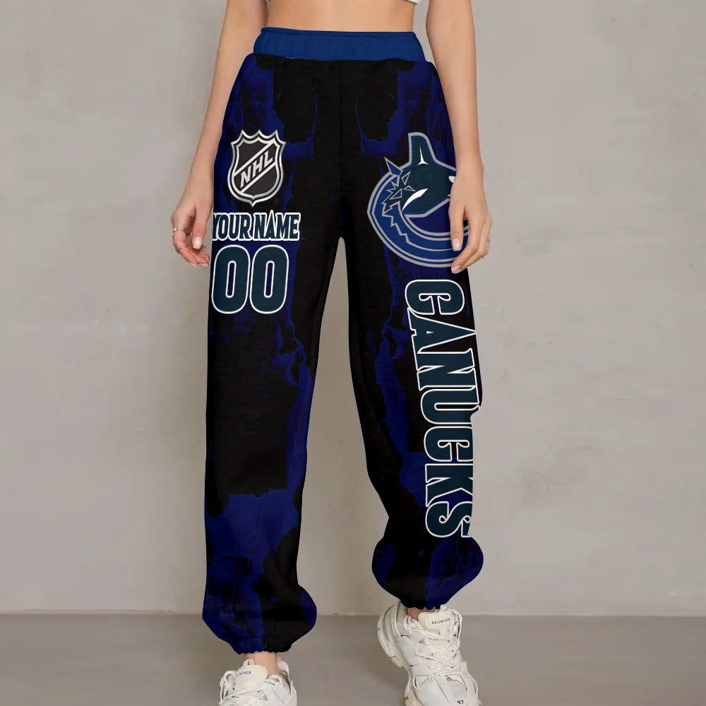 Unisex Adult NHL New Personalized Long Pants
