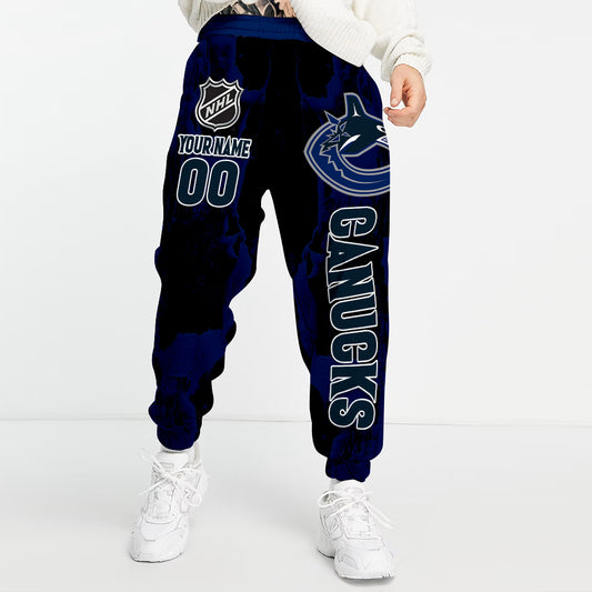 Unisex Adult NHL New Personalized Long Pants