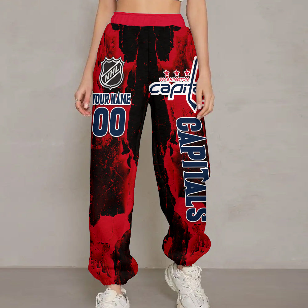 Unisex Adult NHL New Personalized Long Pants