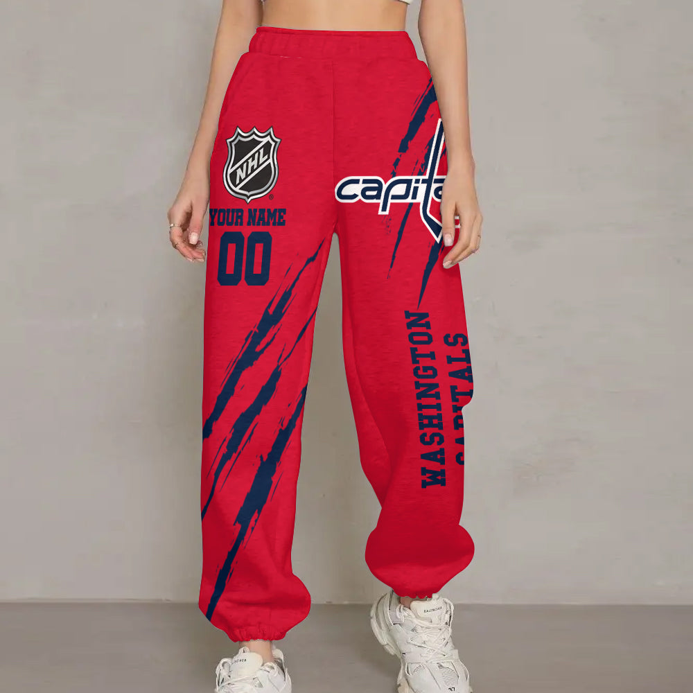 Unisex Adult NHL New Personalized Long Pants