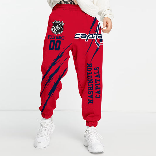 Unisex Adult NHL New Personalized Long Pants