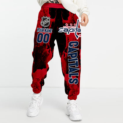 Unisex Adult NHL New Personalized Long Pants