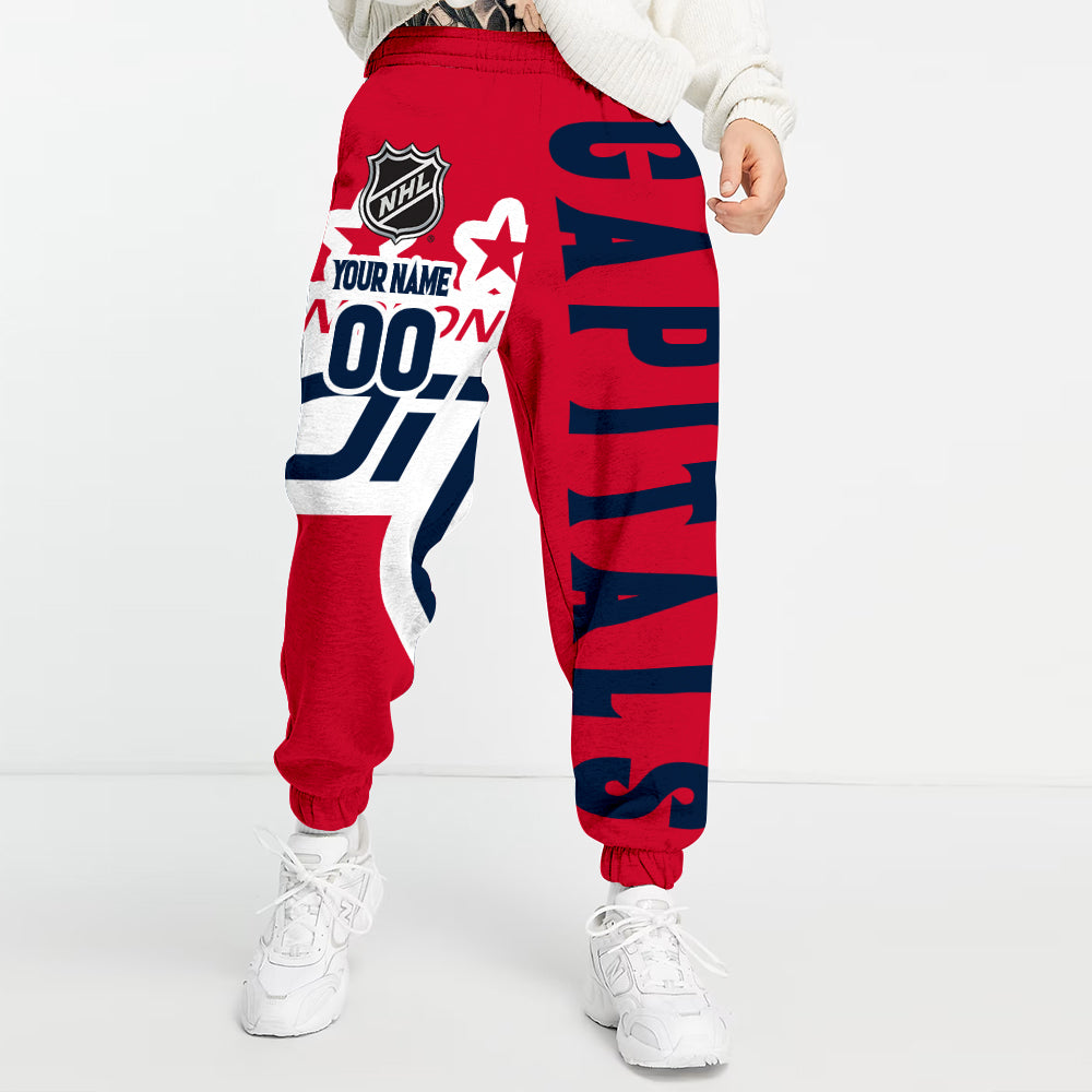 Unisex Adult NHL New Personalized Long Pants