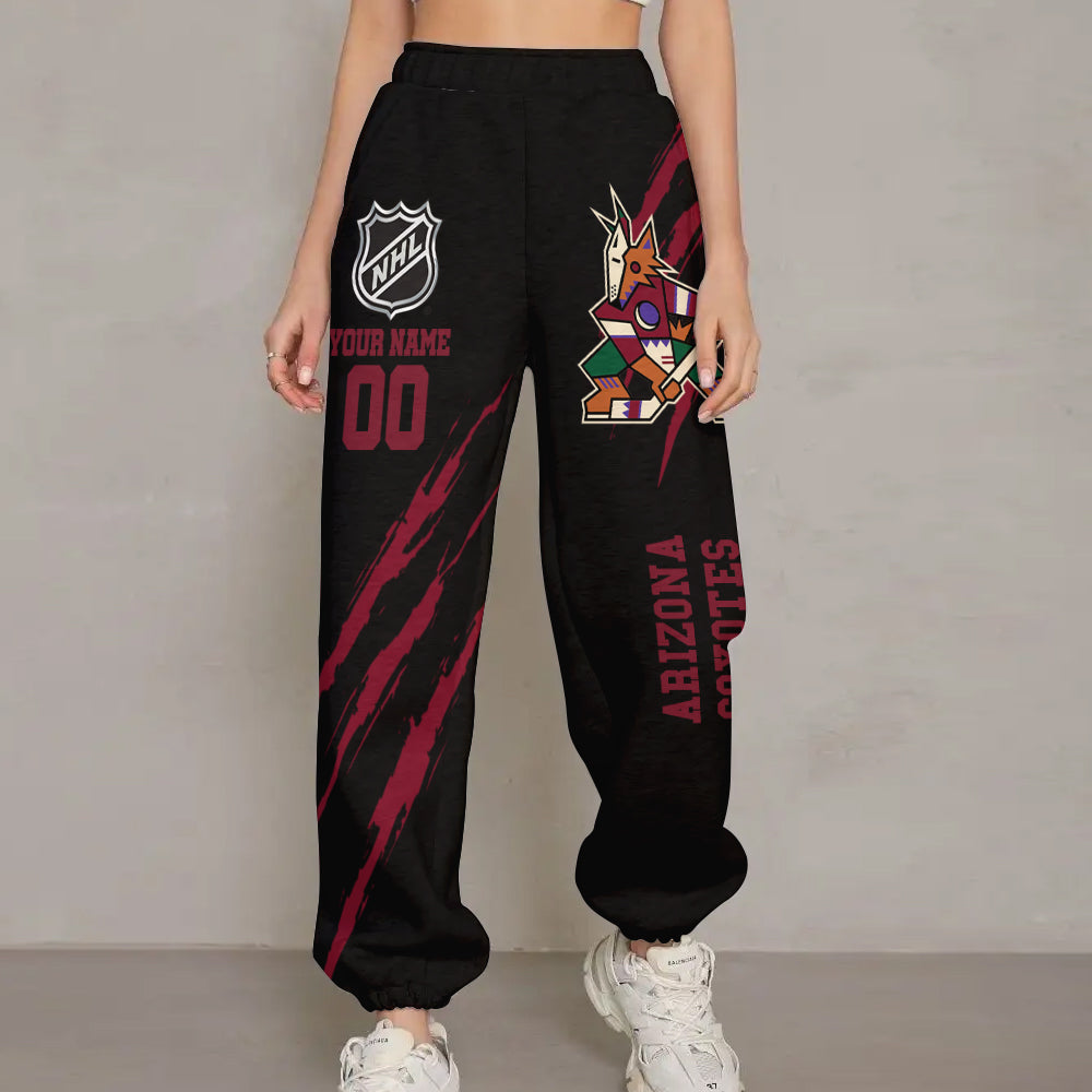 Unisex Adult NHL New Personalized Long Pants
