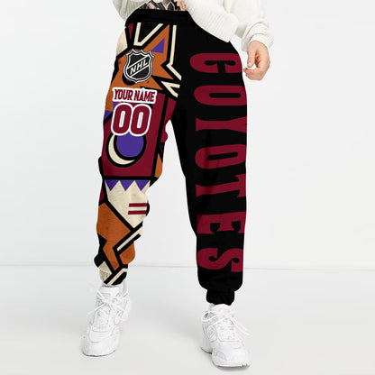 Unisex Adult NHL New Personalized Long Pants