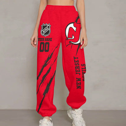 Unisex Adult NHL New Personalized Long Pants