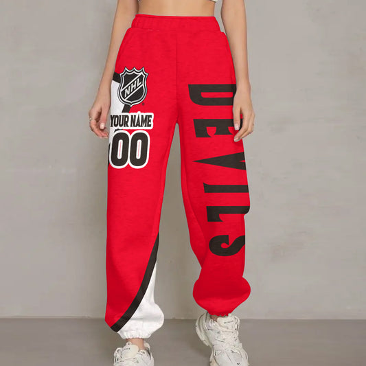 Unisex Adult NHL New Personalized Long Pants
