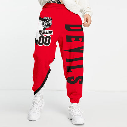 Unisex Adult NHL New Personalized Long Pants