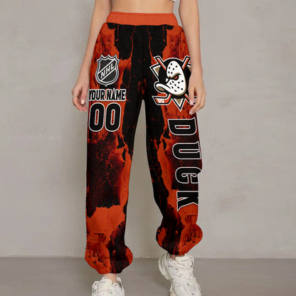 Unisex Adult NHL New Personalized Long Pants