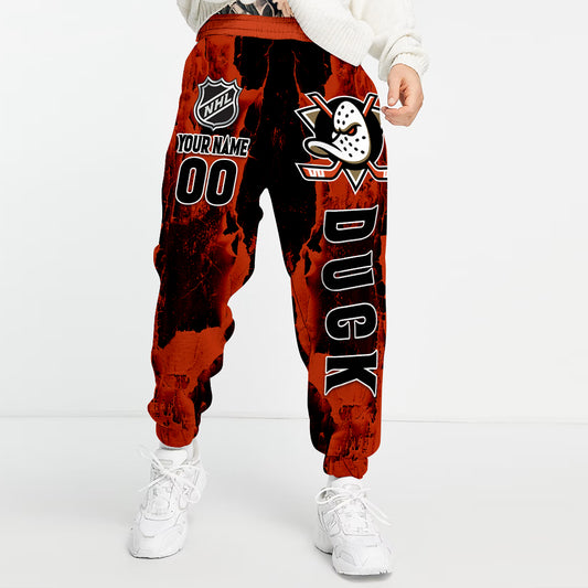 Unisex Adult NHL New Personalized Long Pants