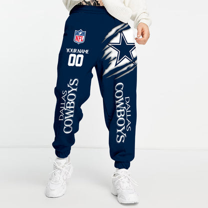 Unisex Adult NHL New Personalized Long Pants