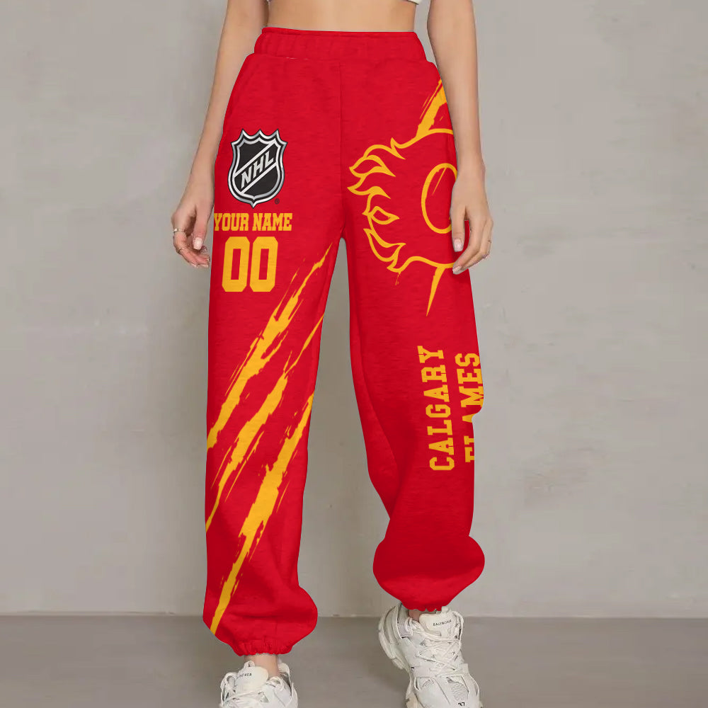 Unisex Adult NHL New Personalized Long Pants