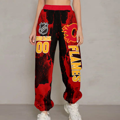 Unisex Adult NHL New Personalized Long Pants