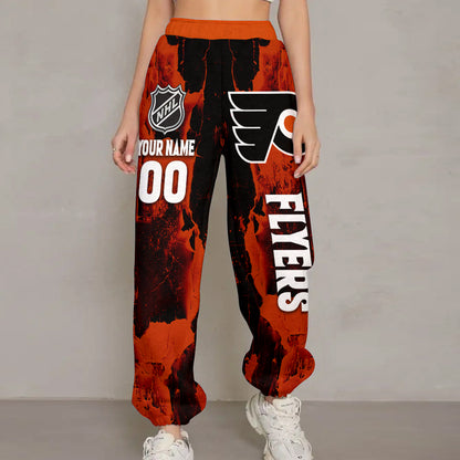 Unisex Adult NHL New Personalized Long Pants