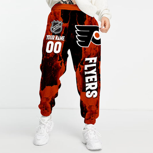 Unisex Adult NHL New Personalized Long Pants