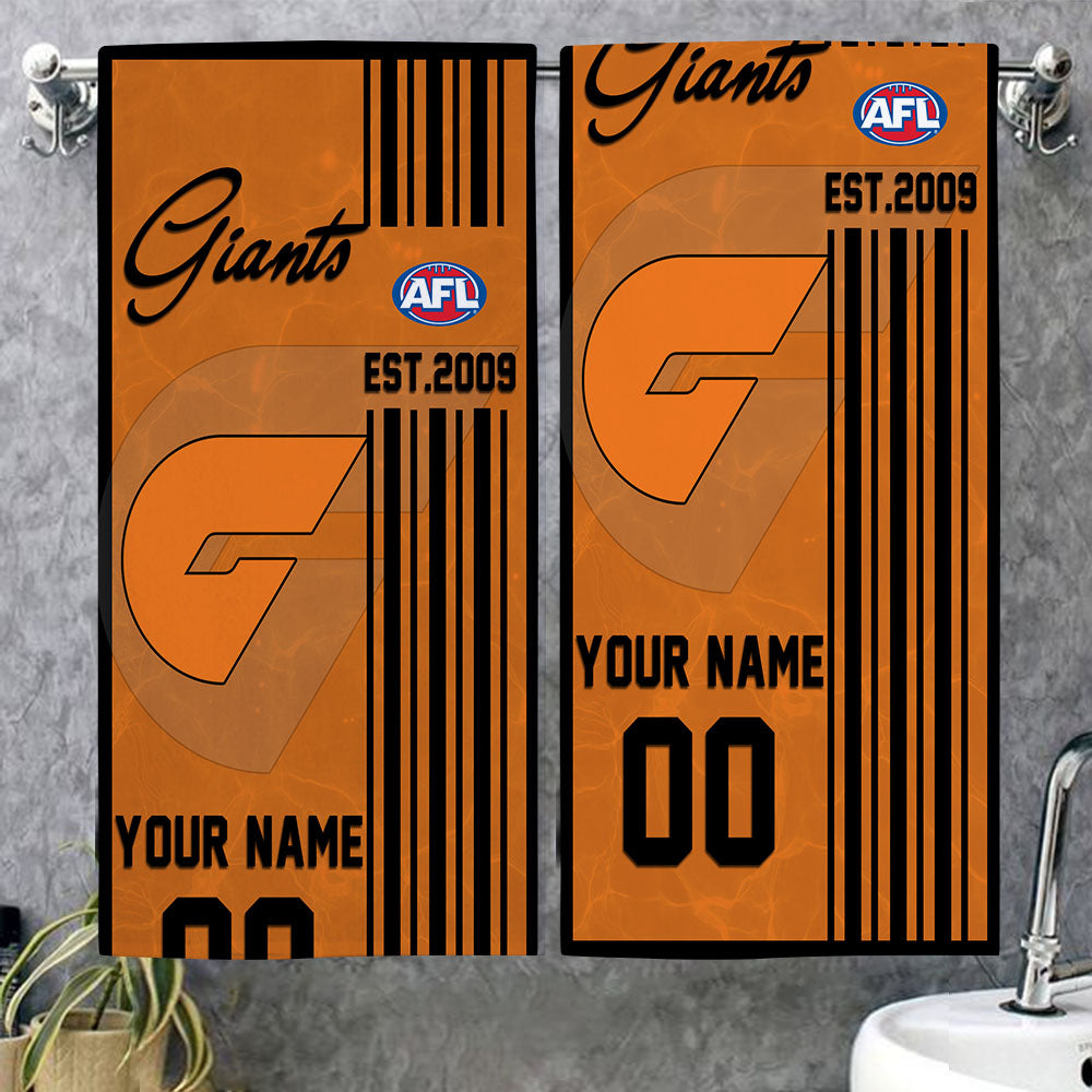 AFL 2025 Bathroom, Beach Towel