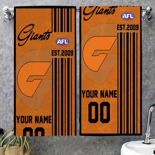 AFL 2025 Bathroom, Beach Towel