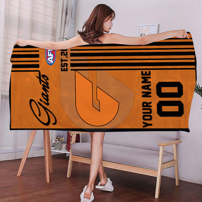 AFL 2025 Bathroom, Beach Towel