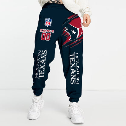 Unisex Adult NHL New Personalized Long Pants