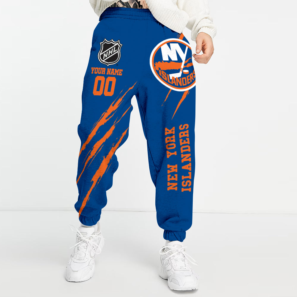 Unisex Adult NHL New Personalized Long Pants