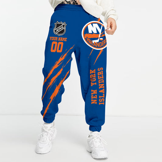 Unisex Adult NHL New Personalized Long Pants