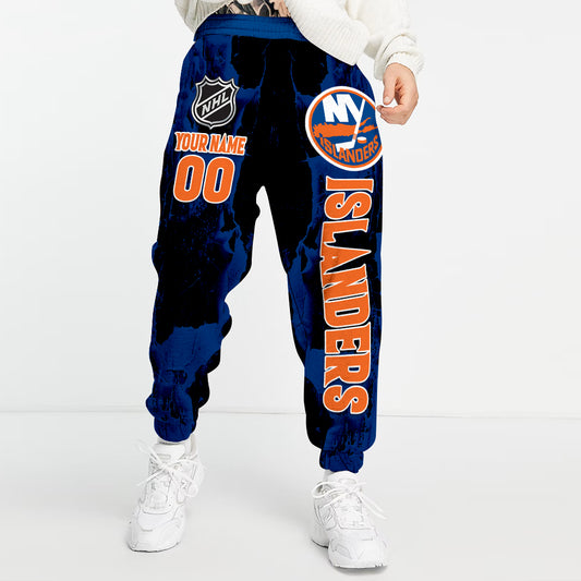 Unisex Adult NHL New Personalized Long Pants