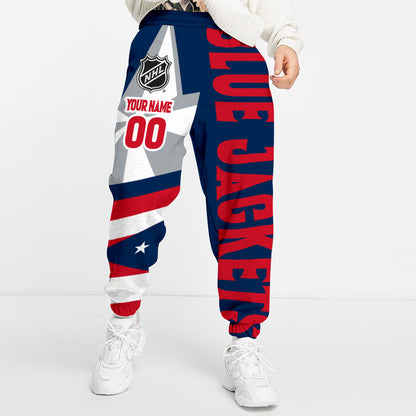 Unisex Adult NHL New Personalized Long Pants