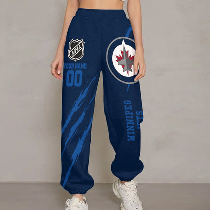 Unisex Adult NHL New Personalized Long Pants