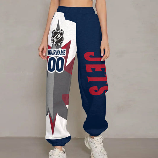 Unisex Adult NHL New Personalized Long Pants