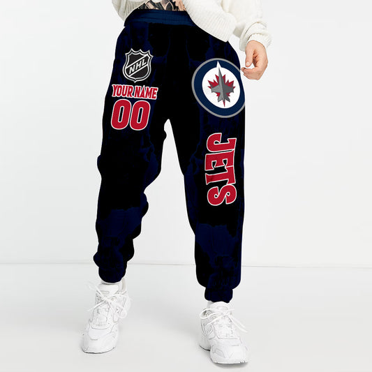 Unisex Adult NHL New Personalized Long Pants